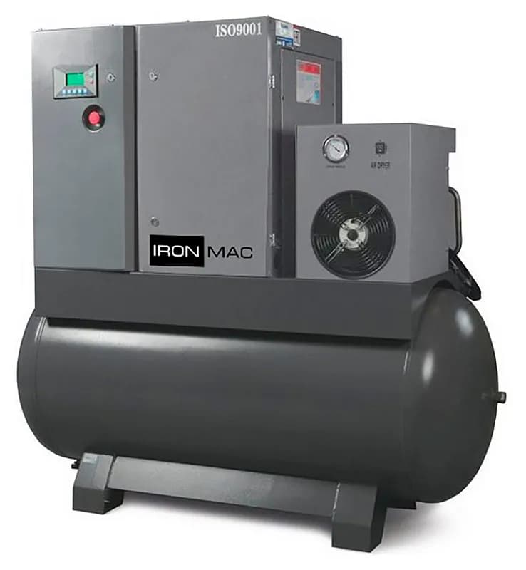 Винтовой компрессор IRONMAC IC 20 15 D VSD 500L