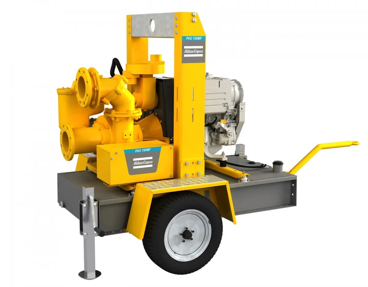 Мотопомпа Atlas Copco PAS 100MF 250 FZD51 G11 V20 TR