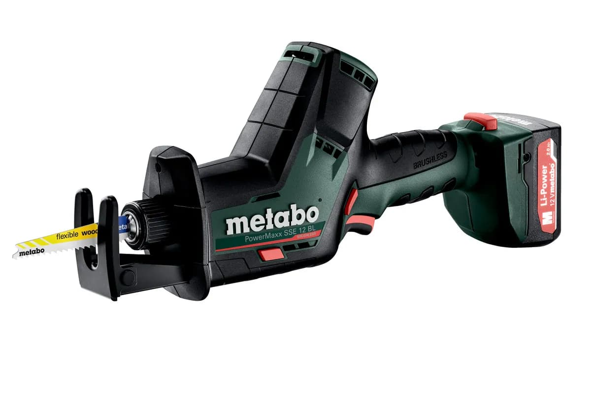 Аккумуляторная сабельная пила Metabo PowerMaxx SSE 12 BL
