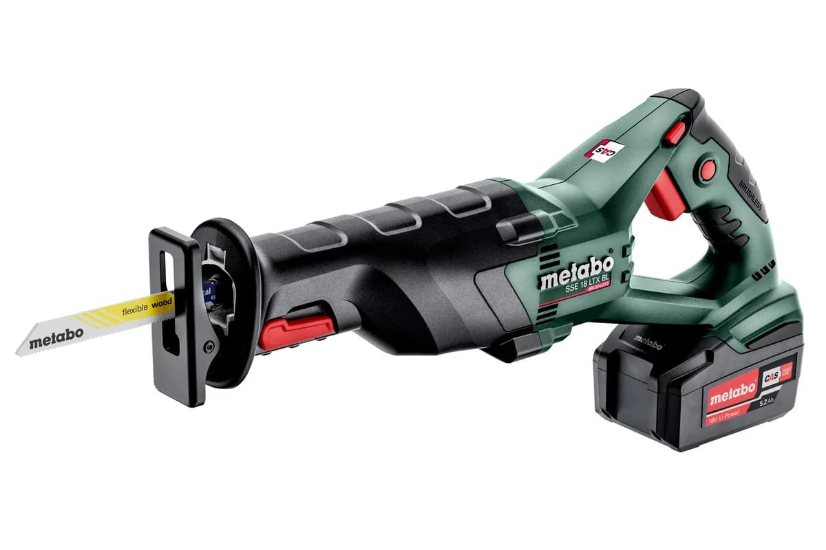 Аккумуляторная сабельная пила Metabo SSE 18 LTX BL