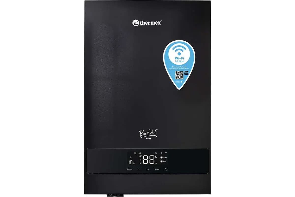 Электрический настенный котел Термекс THERMEX Boss 12 Wi-Fi (Black) ЭдЭБ04884