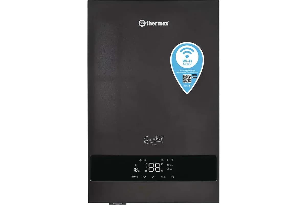 Электрический настенный котел Термекс THERMEX Sonne 12 Wi-Fi (Grey) ЭдЭБ04885