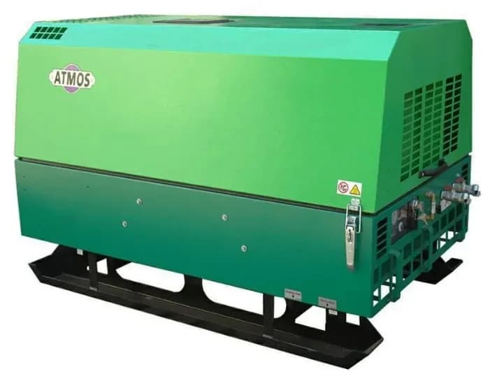 Дизельный винтовой компрессор ATMOS PDP 15 SKID