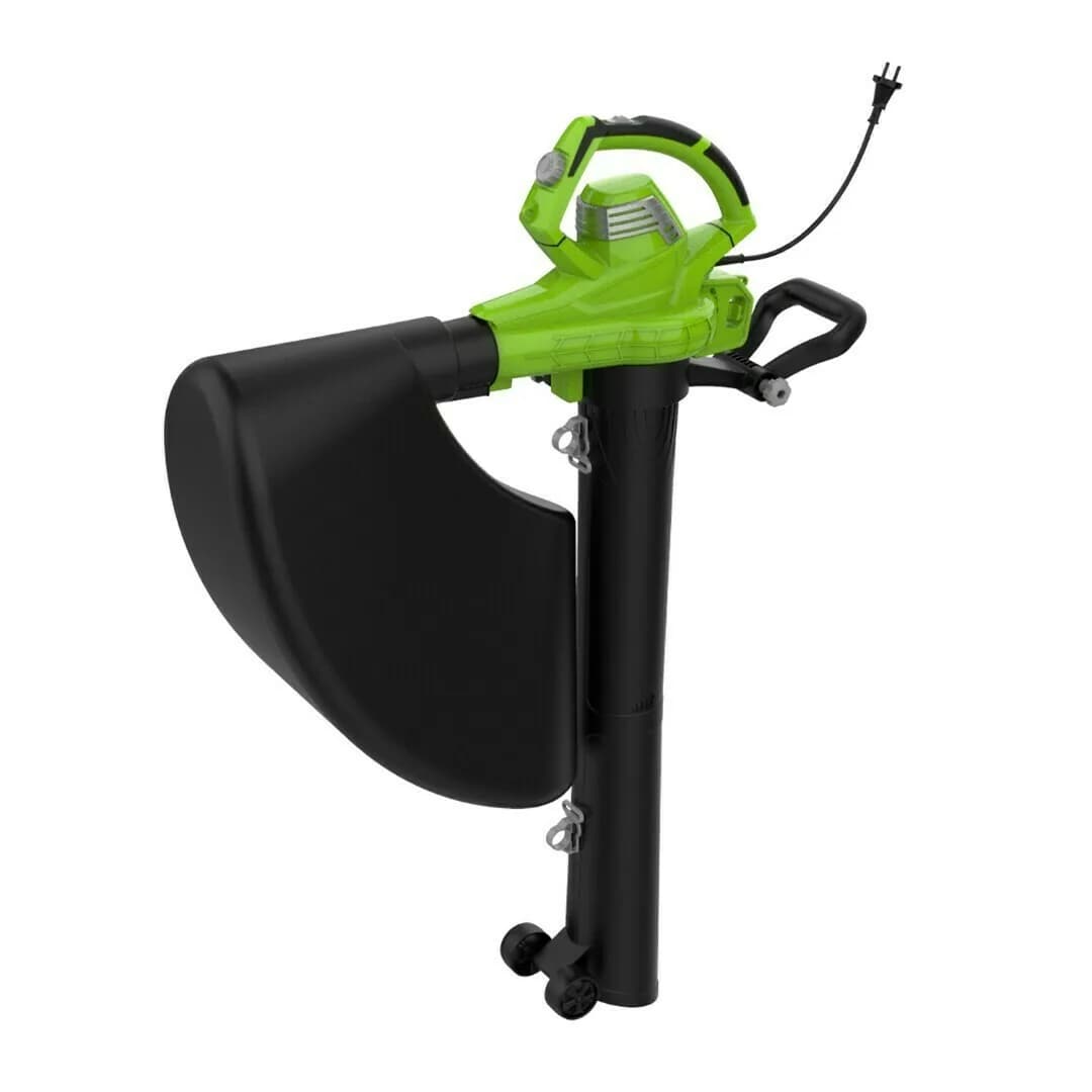 Воздуходувка-пылесос садовый электрический Greenworks BL3000, 220 В, 3000 Вт