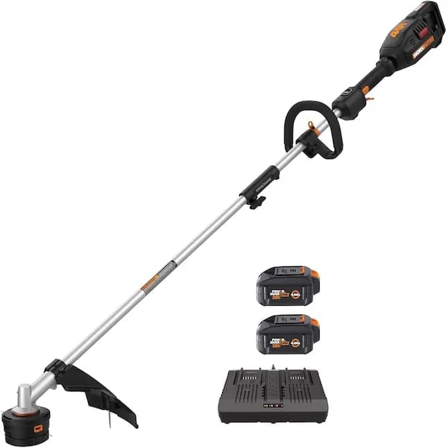 Триммер аккумуляторный Worx Nitro WG186, 40 В, ширина скашивания 15 дюймов