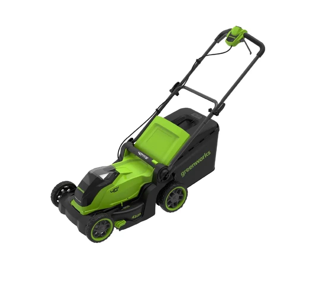 Газонокосилка аккумуляторная Greenworks GD40LM411, 40V, 41 см, c 1хАКБ 5Ач и ЗУ