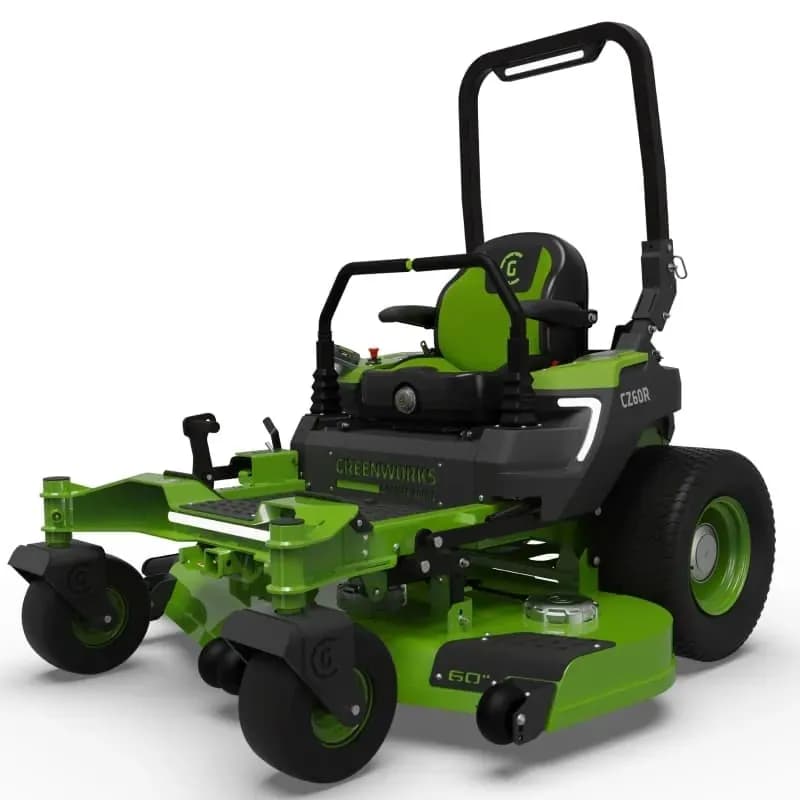 Райдер садовый аккумуляторный с нулевым радиусом разворота Greenworks ZTC152, 82V, 152 см, с АКБ 24 кВтч — фото оборудования