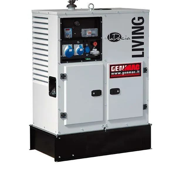 Дизельный генератор Genmac LIVING RGU7KS-EPA, 7 кВА-8 кВт, 240В, 64 дБ