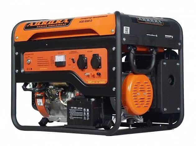 Бензиновый генератор AURORA AGE 6500D