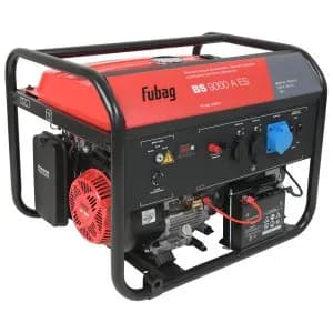 Бензиновый генератор Fubag BS 9000 A ES, 8.5 кВт ном - 9 кВт макс, 220В однофазный, 550 см3, бак 36 л, вес 106 кг, электростартер