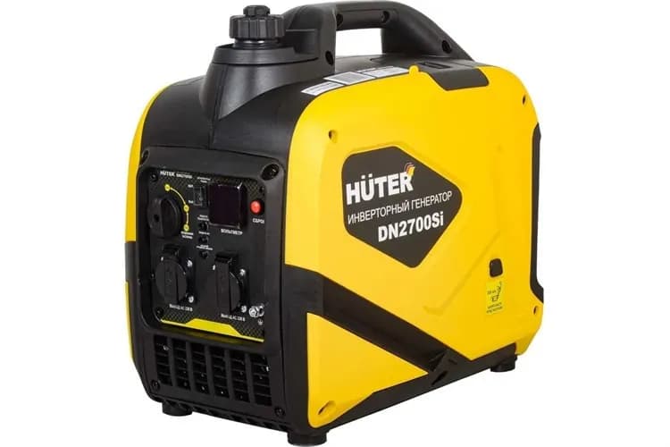 Бензиновый инверторный генератор Huter DN2700Si, 2.3 кВт ном - 2.5 кВт макс, 220В, 119 см3, бак 6 л, инверторный