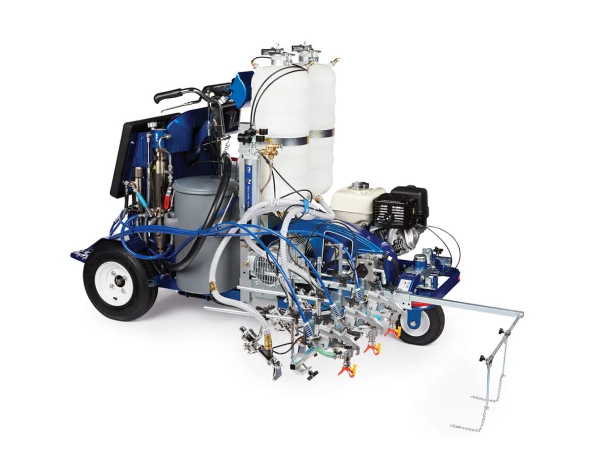 Разметочная машина GRACO LineLazer V 250 DC (HP Reflective) + 2 бака, 3 пистолета