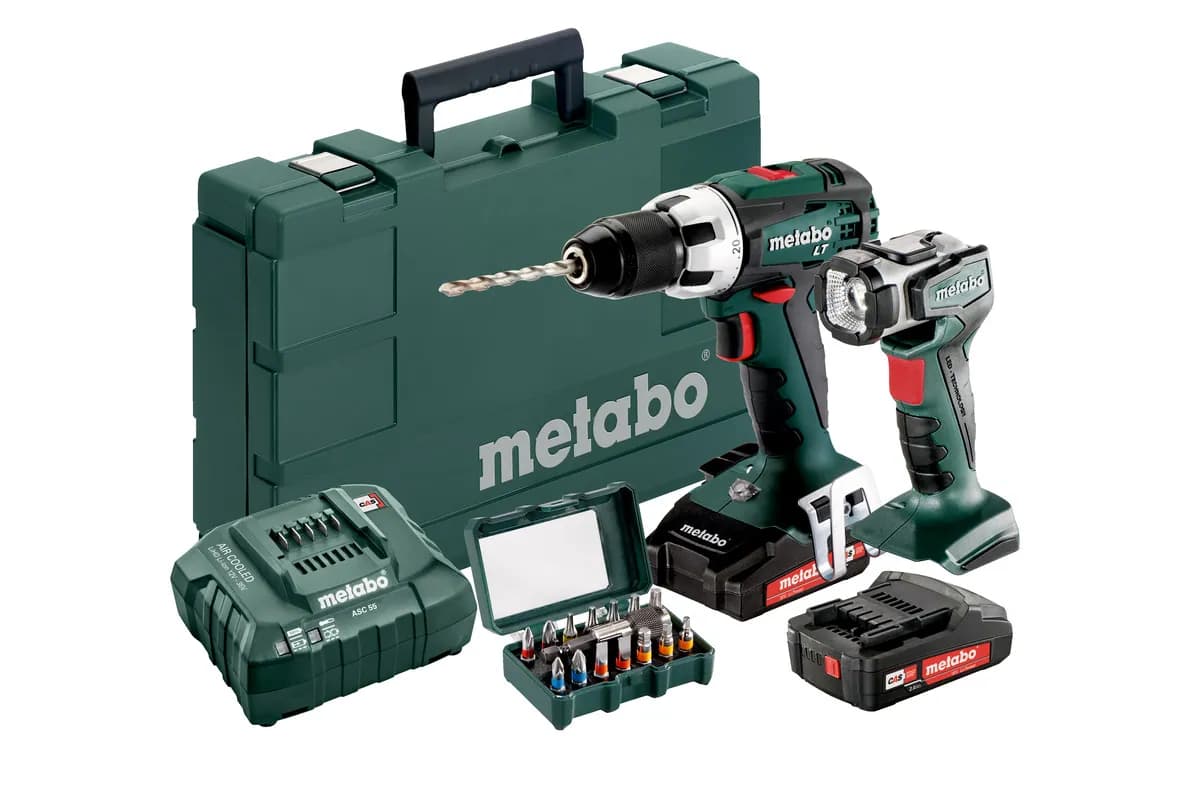 Аккумуляторная дрель-шуруповерт Metabo BS 18 LT Set