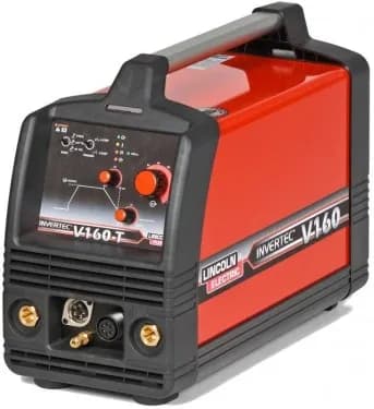 Аппарат аргонодуговой сварки Lincoln Electric Invertec V160-T, TIG-DC, ток 5-160А, 220В, ПВ 35%, вес 10.5кг