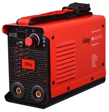 Сварочный инвертор Fubag IR 220 VRD, MMA, ток 30-220А, 220В, ПВ 40%, электрод 2-5мм, VRD, вес 4.5кг — фото оборудования