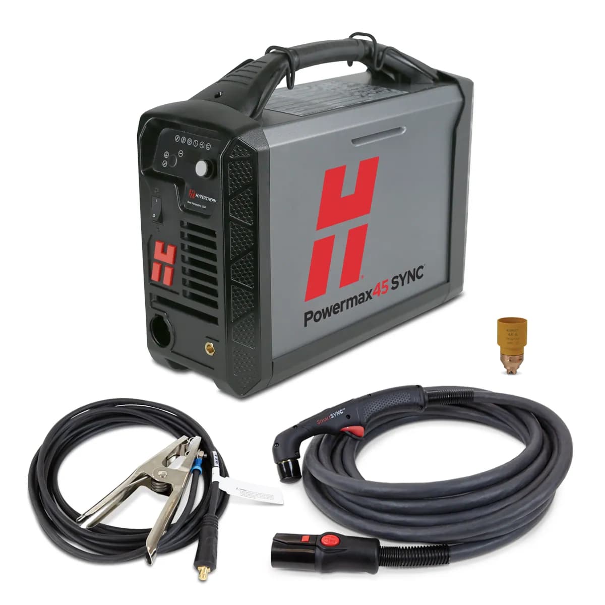 Аппарат воздушно-плазменной резки Hypertherm Powermax45 SYNC, ток 9-45А, 200-240В-400В