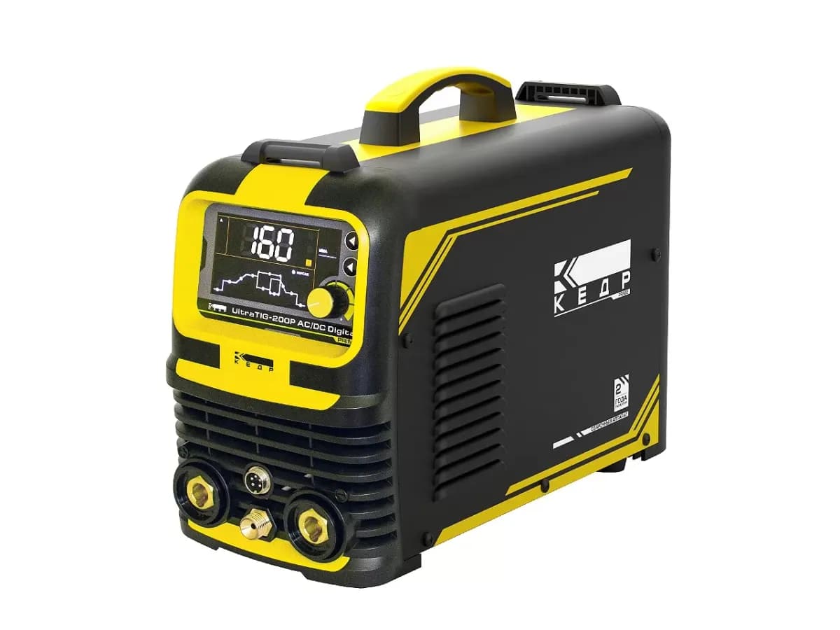Установка аргонодуговой сварки КЕДР UltraTIG-200P AC DC Digital(230В 10-200А)(с подключением педали)